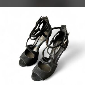 Michael Kors Black Strappy Heels